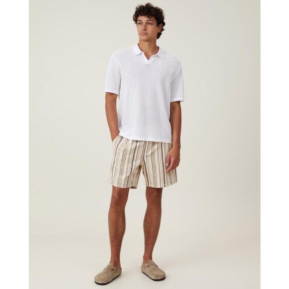 Cotton On Easy 6" Striped Shorts US Men's XL - Picture 1 of 7